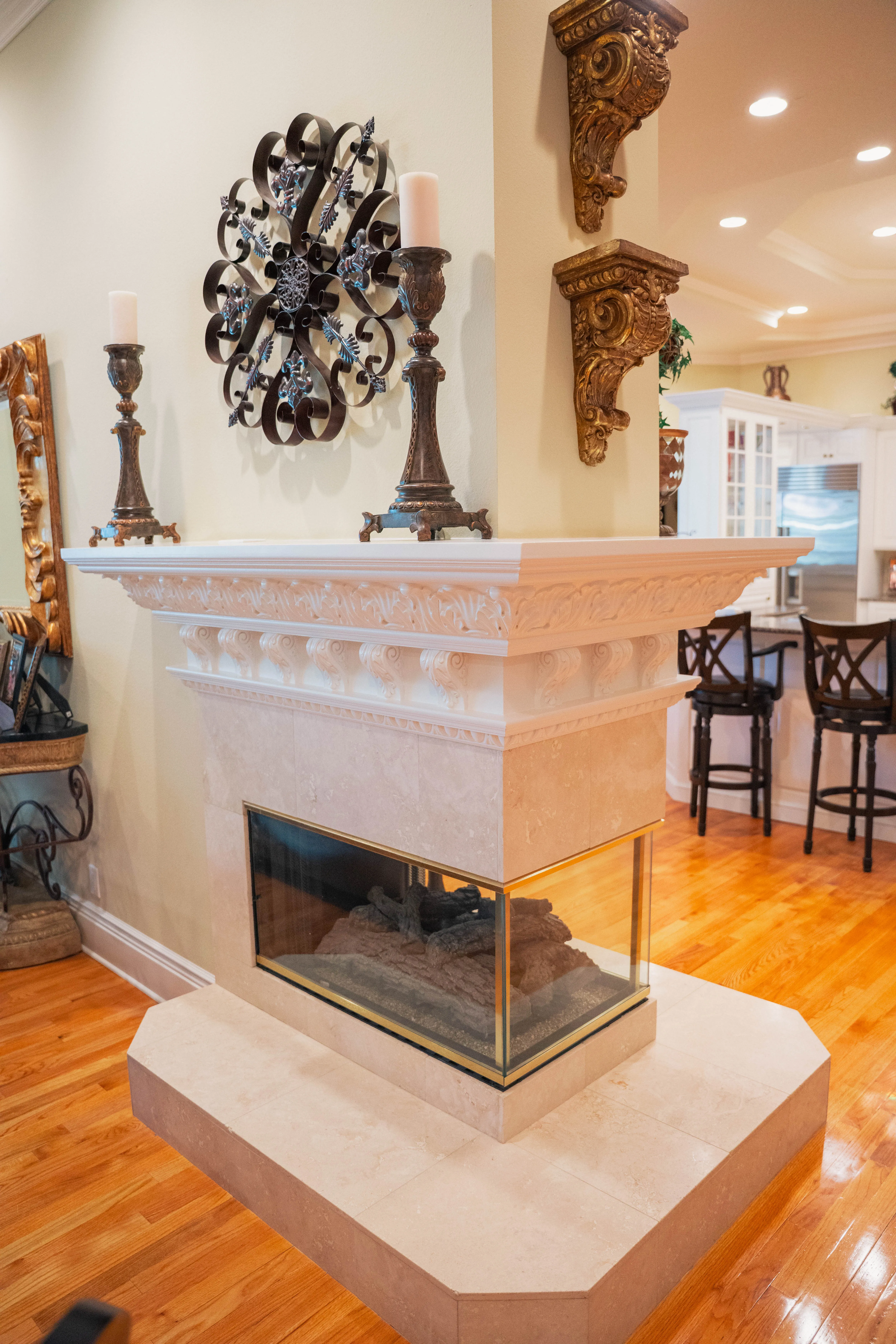Remodeled interior by Dream It Up Home Solutions