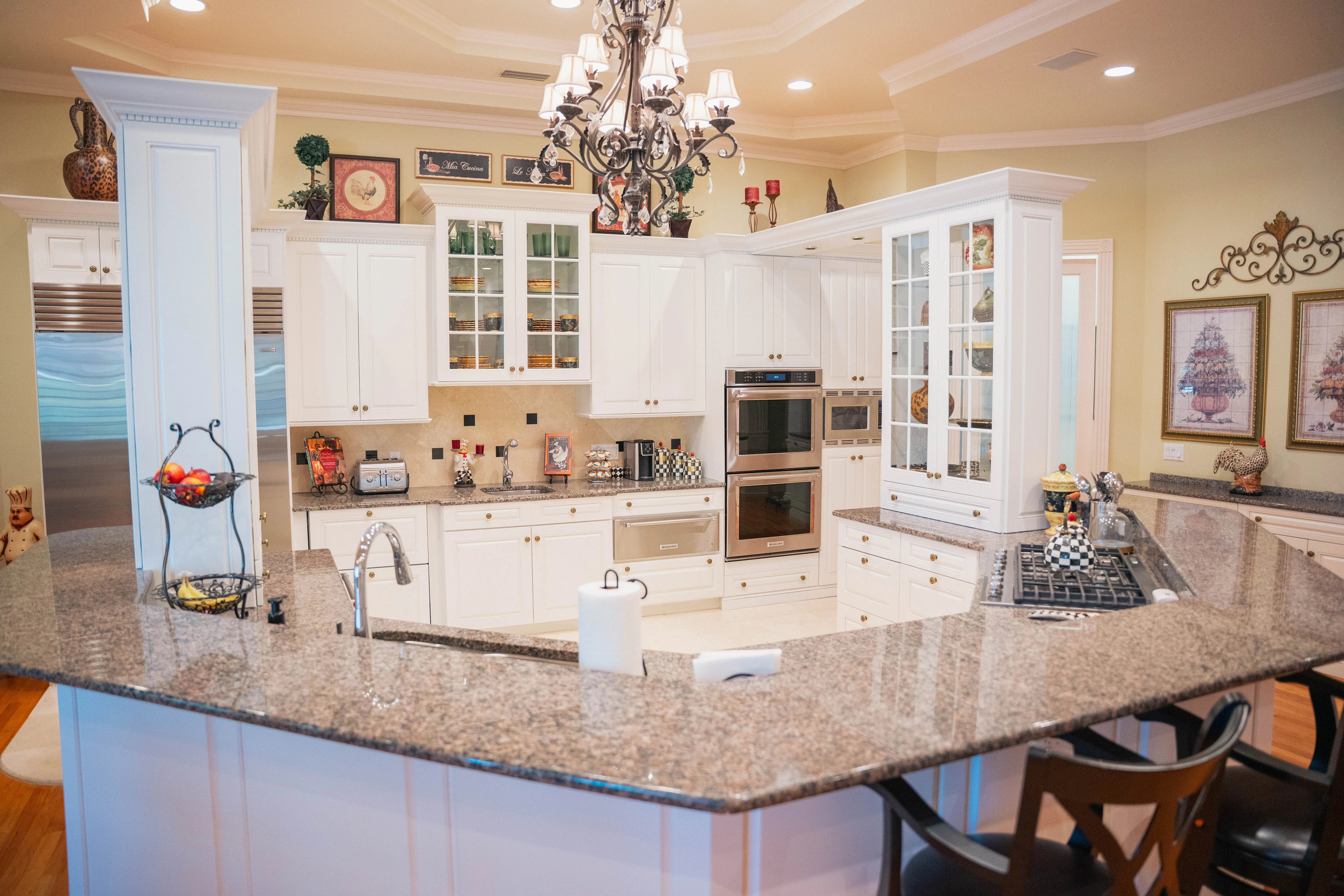 Remodeled kitchen